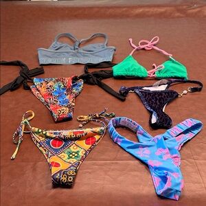 Vibrant Women's Bikini Set - Multicolor
